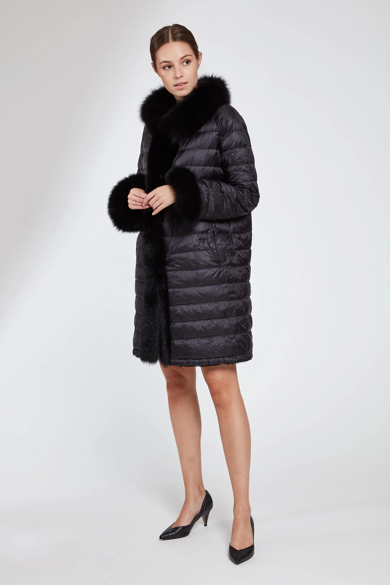 #1142 Down and Fox Reversible   Final Clearance  $290 - Image 5