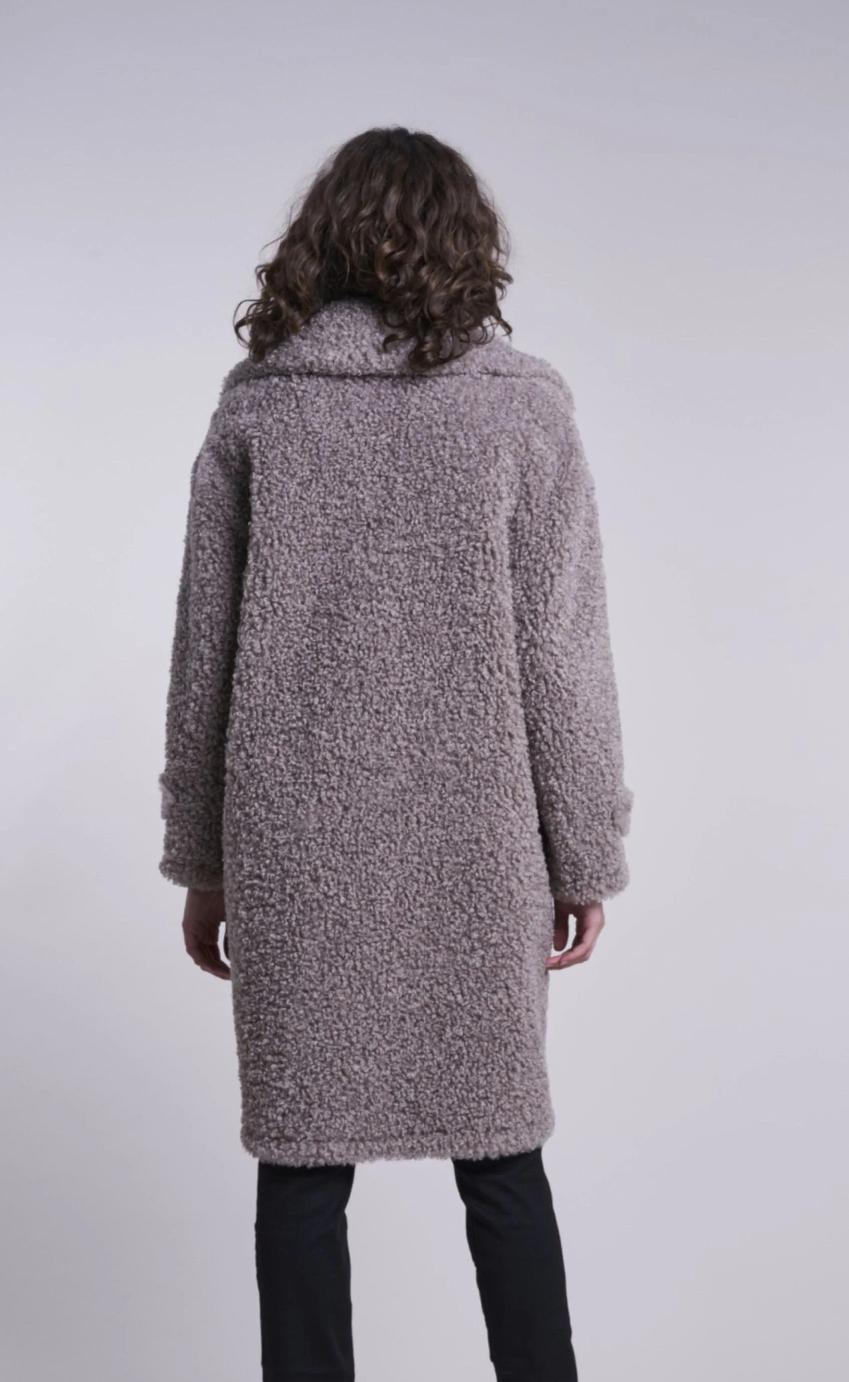 2332. over size Faux boyfriend-coat  Final  sale $90 - Image 3