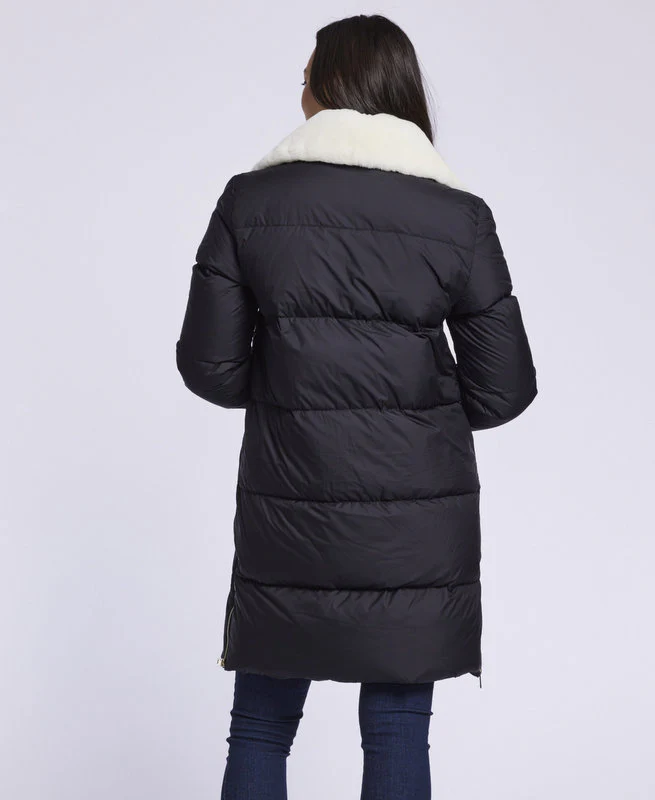 2202 Down coat with shearling collar    Final Sale  Few Left $100 - Image 5