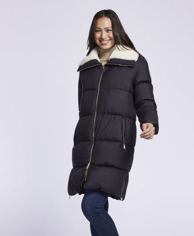 2202 Down coat with shearling collar    Final Sale  Few Left $100 - Image 7