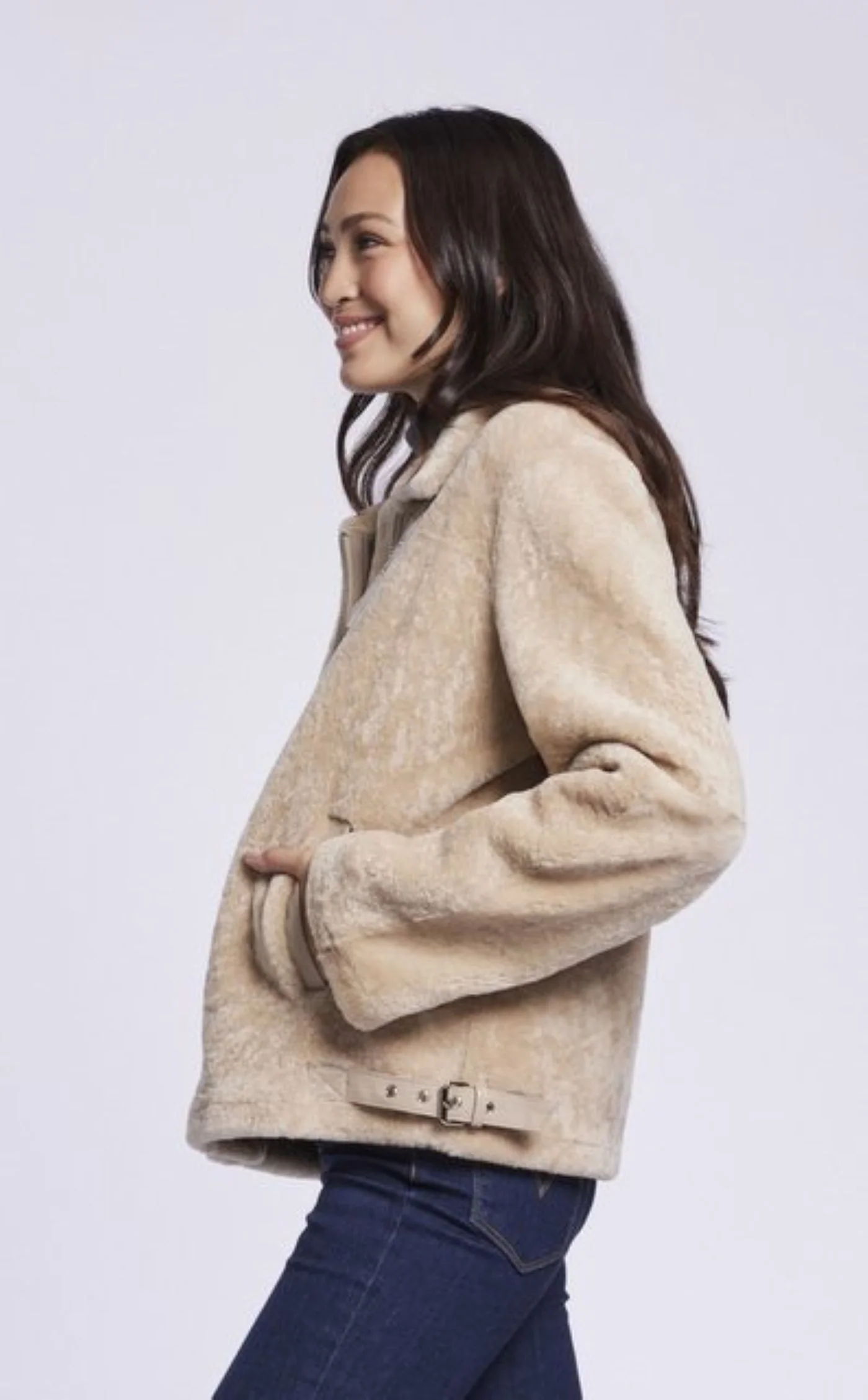 217 Genuine shearling jacket  Clearance LIMITED QUANTITIES  $350 - Image 3