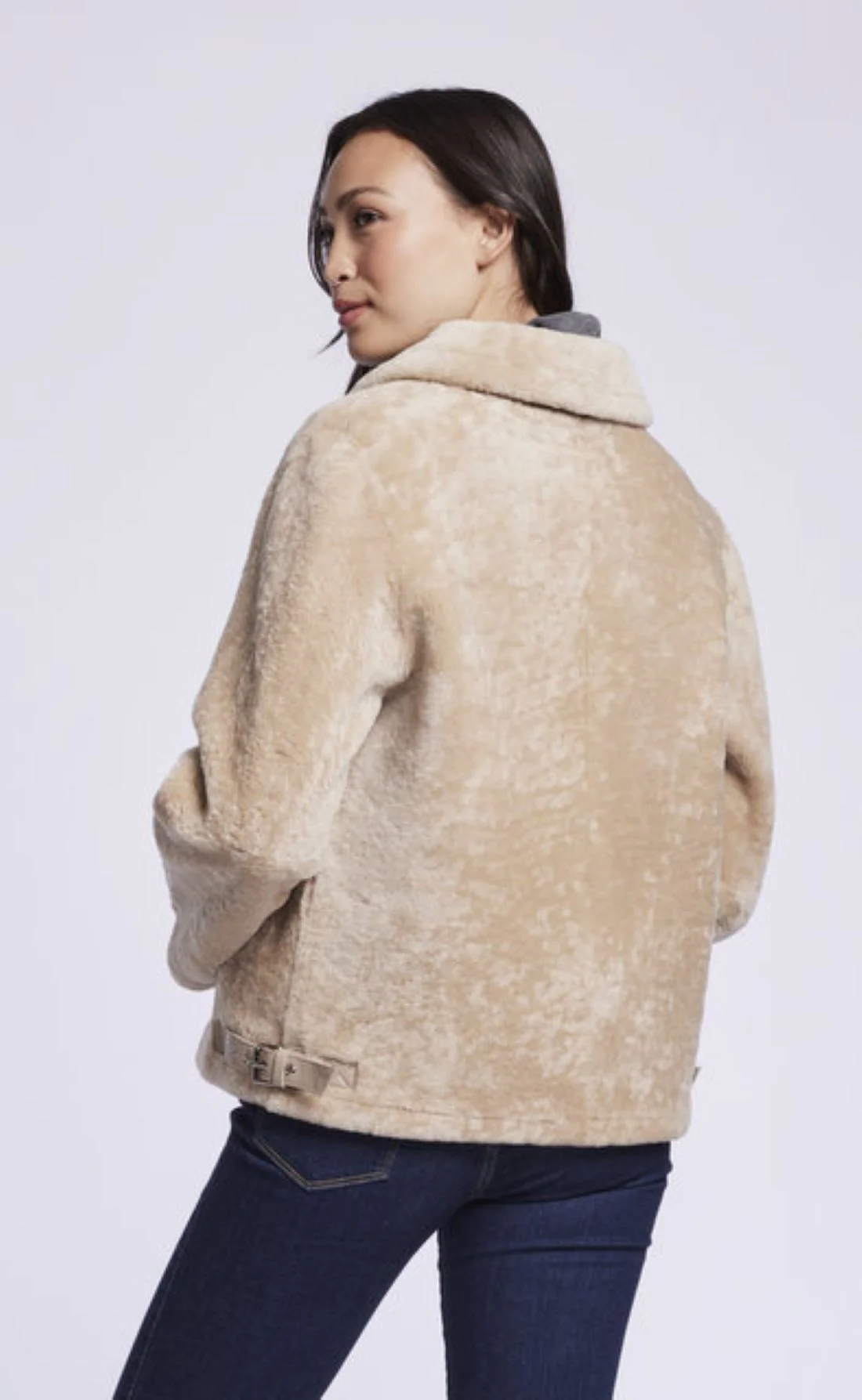 217 Genuine shearling jacket  Clearance LIMITED QUANTITIES  $350 - Image 4