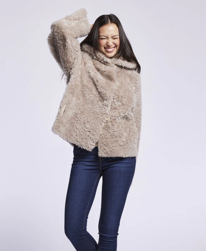 399HD Reversible shearling jacket - Image 3