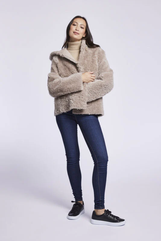 399HD Reversible shearling jacket - Image 8