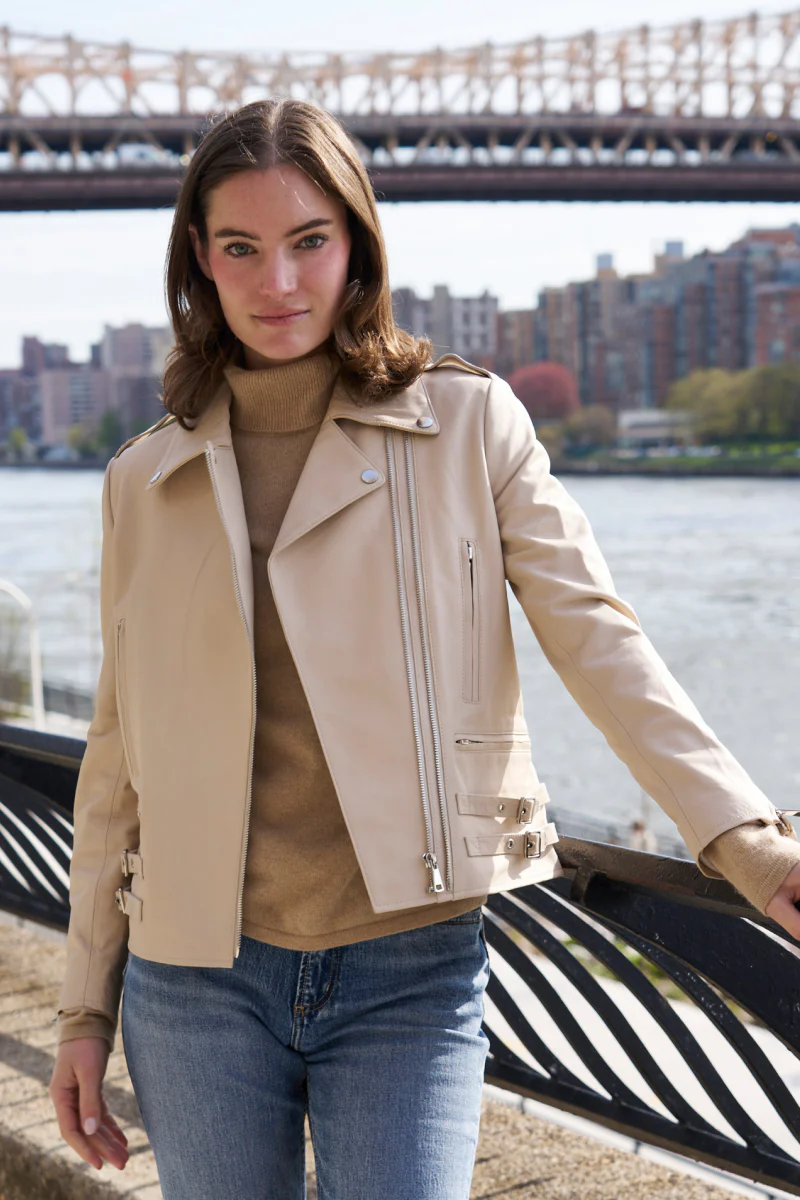 #421 Leather Moto Jacket SOLD OUT - Image 10