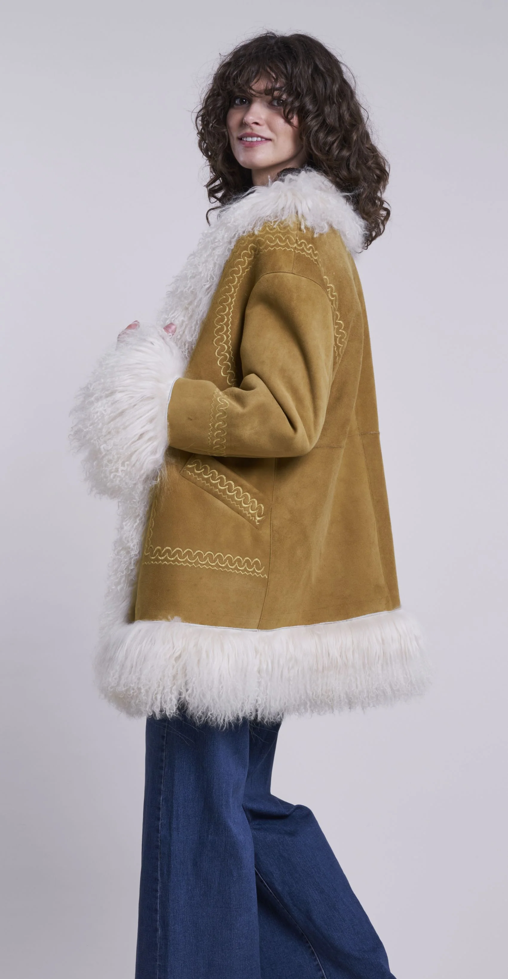 2222  The Hippie shearling topper  Clearance  $500  just 3 left - Image 3