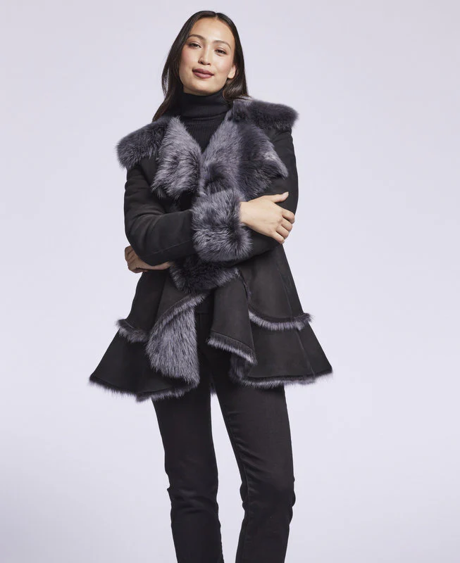 #318 Toscana Lamb Ruffle Fancy topper - Image 3