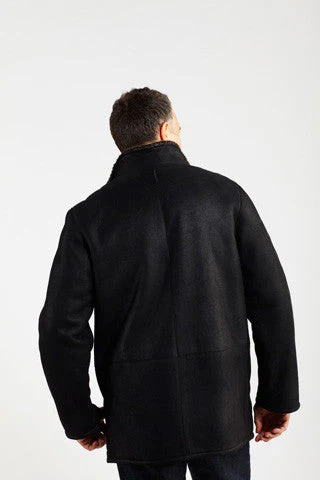 #001Z Casual Zip Front Shearling Jacket. - Image 3